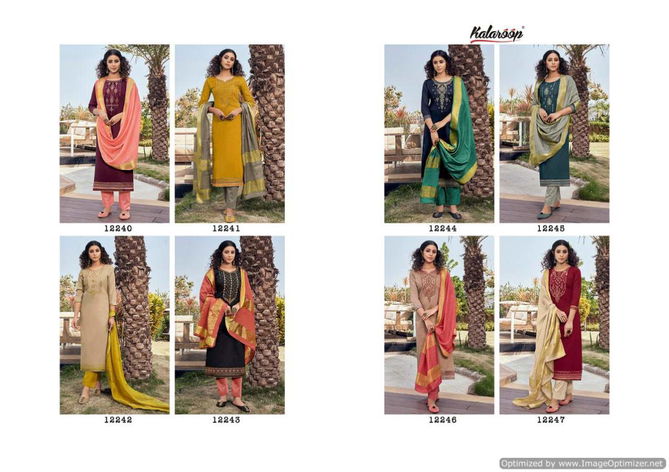 Kalaroop Mahal 2 Latest Fancy Designer Ready Made Festive Wear Salwar Suit Collection
